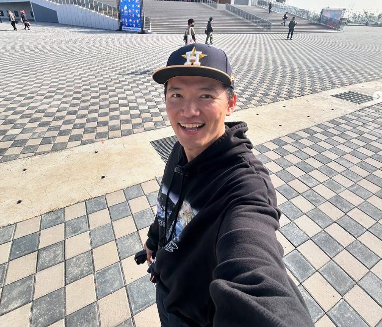 台南Josh時常分享棒球相關影片。 圖：翻攝自台南Josh IG