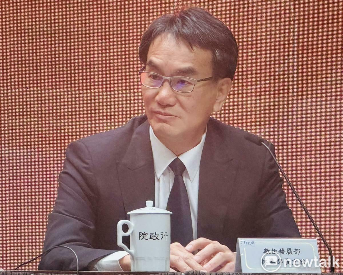 準數發部長林宜敬。 圖：謝莉慧/攝
