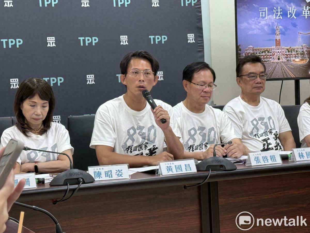 民眾黨主席黃國昌。 圖：周煊惠 / 攝