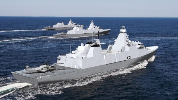 英國31型護衛艦。(示意圖) 圖 : 翻攝自搜狐