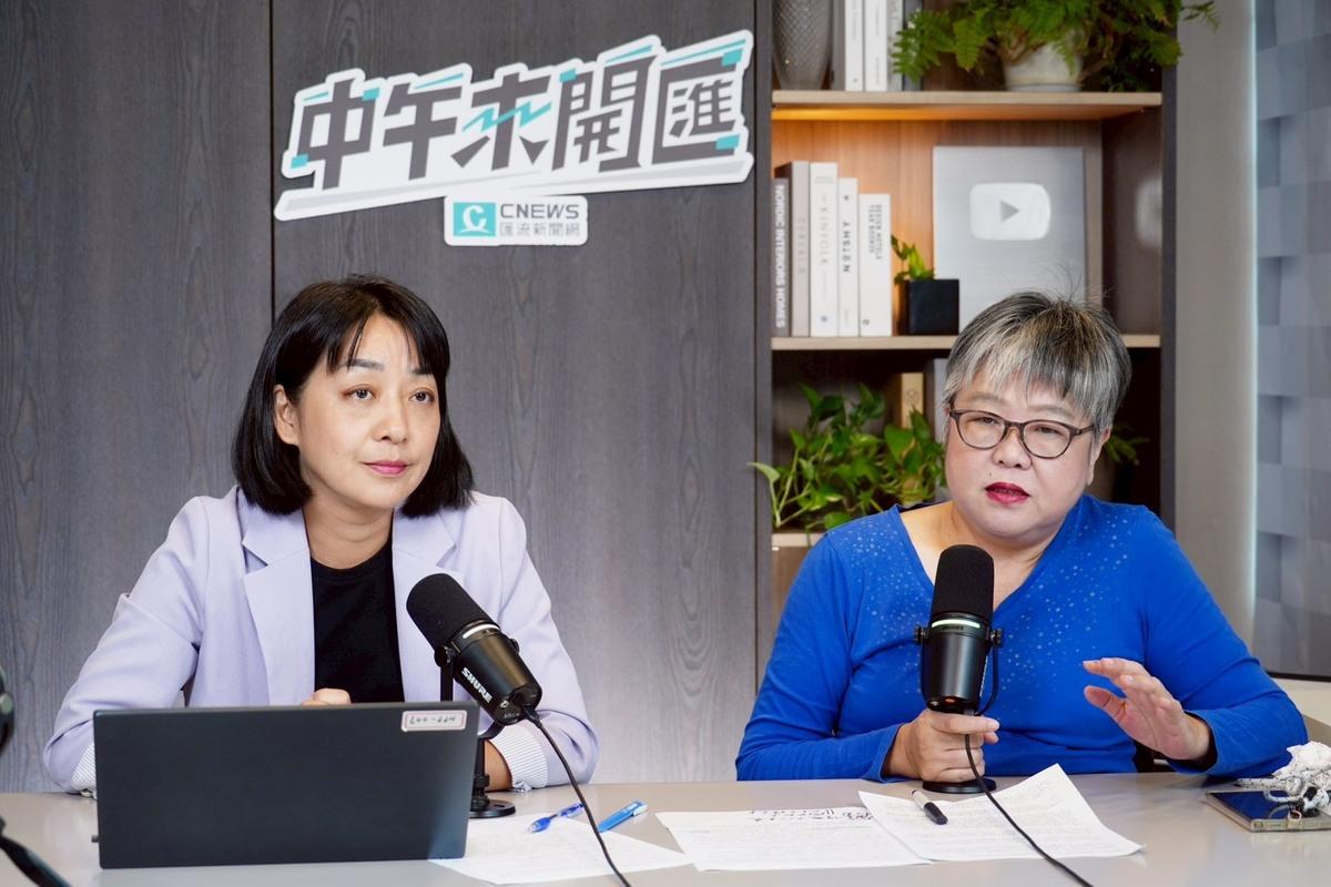 時代力量立委王婉諭今（1）日接受主持人黃光芹《中午來開匯》專訪。 圖：CNEWS匯流新聞網提供