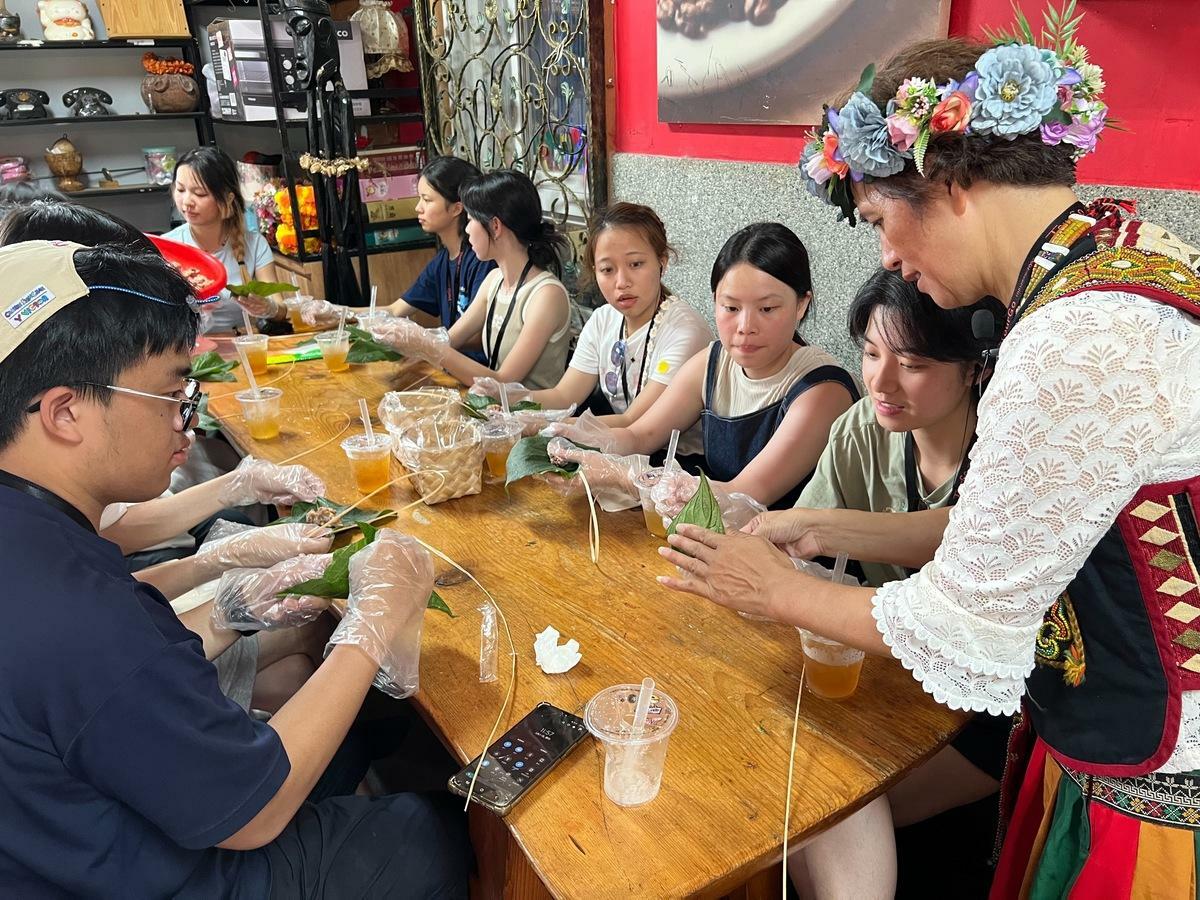 原住民文化體驗。 圖：台港經濟文化合作策進會提供