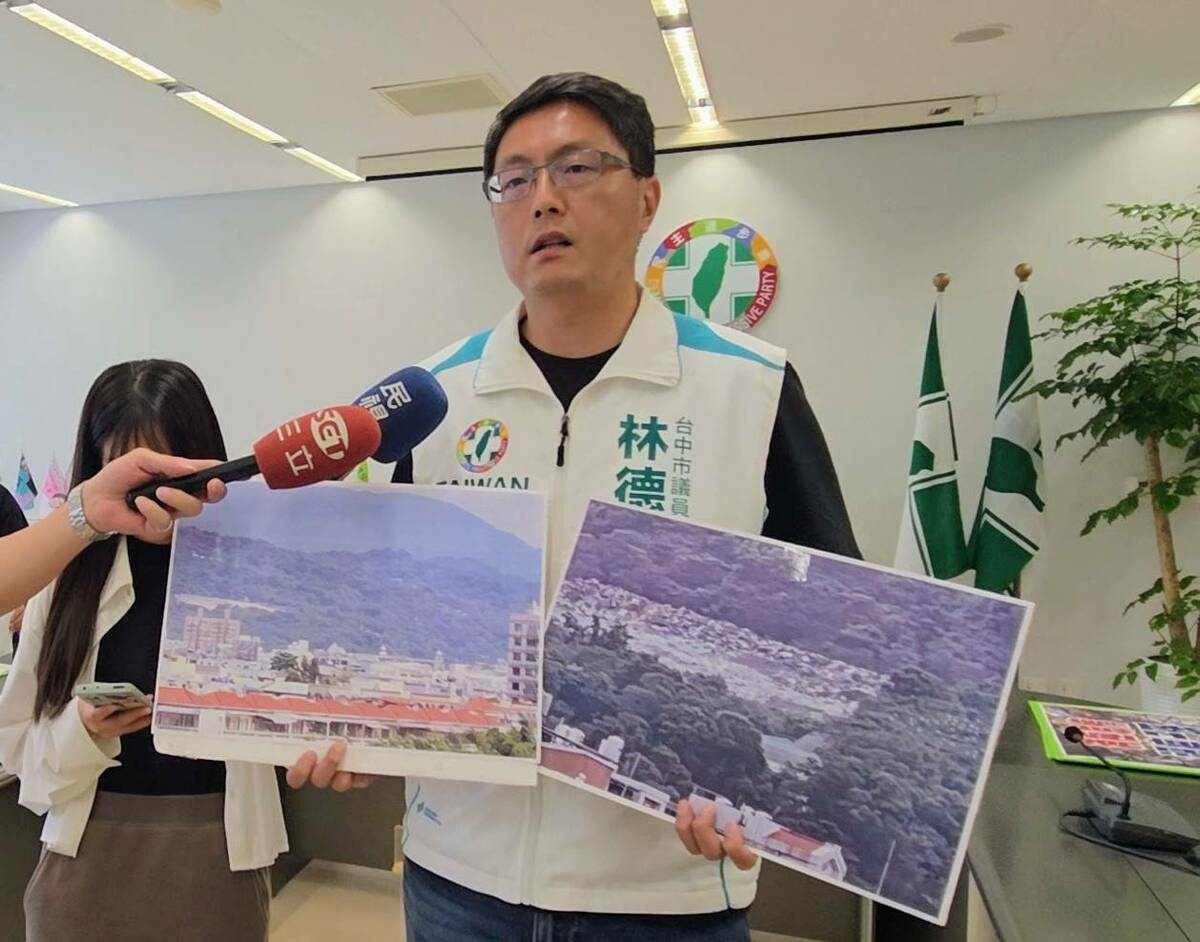 市議員林德宇要求趕快把垃圾送去焚化，同時對於現地的裸露，以及污廢水的排放，一定要嚴加管理，不能造成二次的污染。  圖：民進黨團/提供