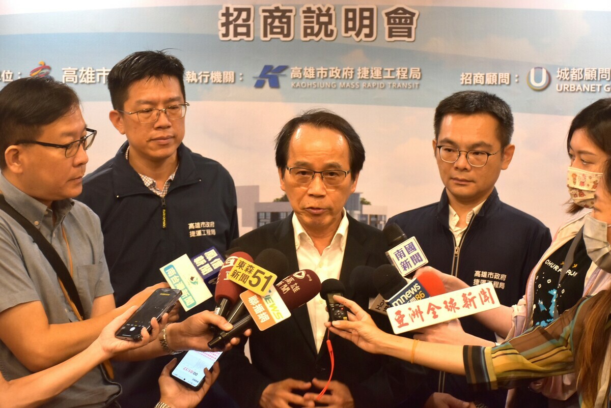 林欽榮表示這次公辦都更可協助打造匹配全球市場之競爭力與吸引力之金融專區。 圖：孫家銘攝