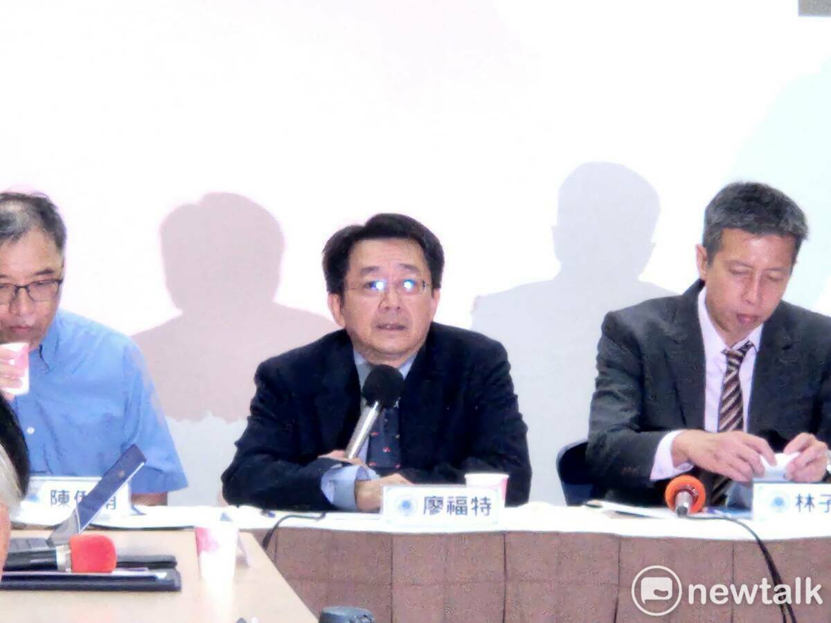 中央研究院研究員廖福特。 圖：黃建豪/攝