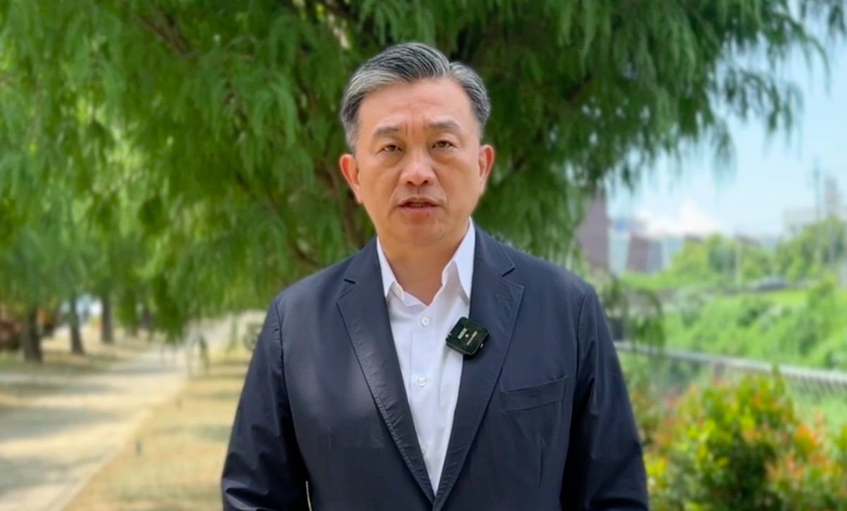 民進黨立委王定宇。 圖：翻攝自王定宇提供影片