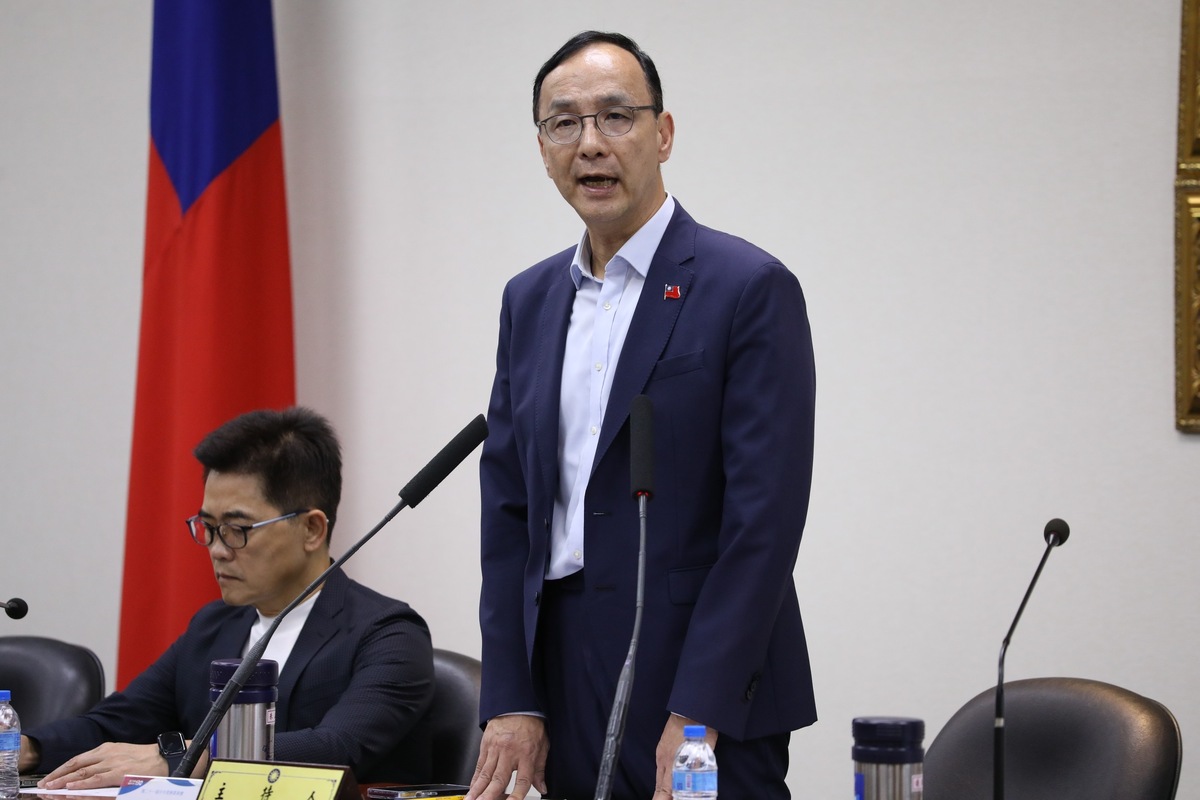 國民黨主席朱立倫強調，80年前的抗戰，毫無疑問是中華民國政府所領導。 圖：國民黨/提供（資料照）