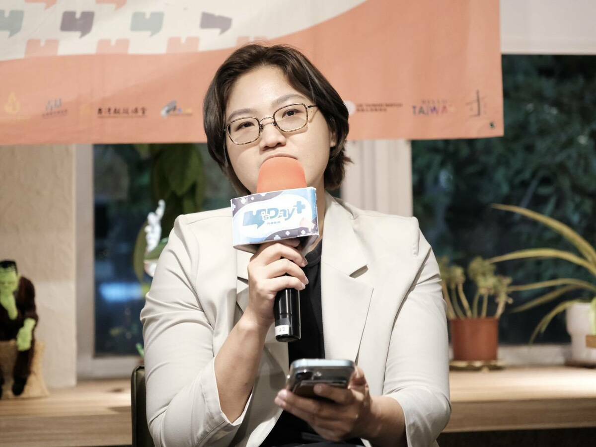 台灣智庫民調與輿情中心主任郭玫岑。 圖： Y’s Day「週三青年日」提供