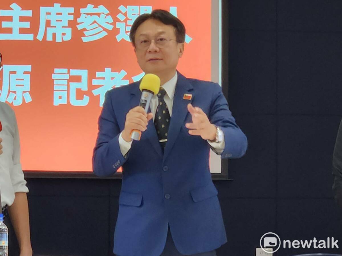 彰化前縣長卓伯源再度表明參選國民黨主席意志。 圖：黃建豪／攝（資料照）