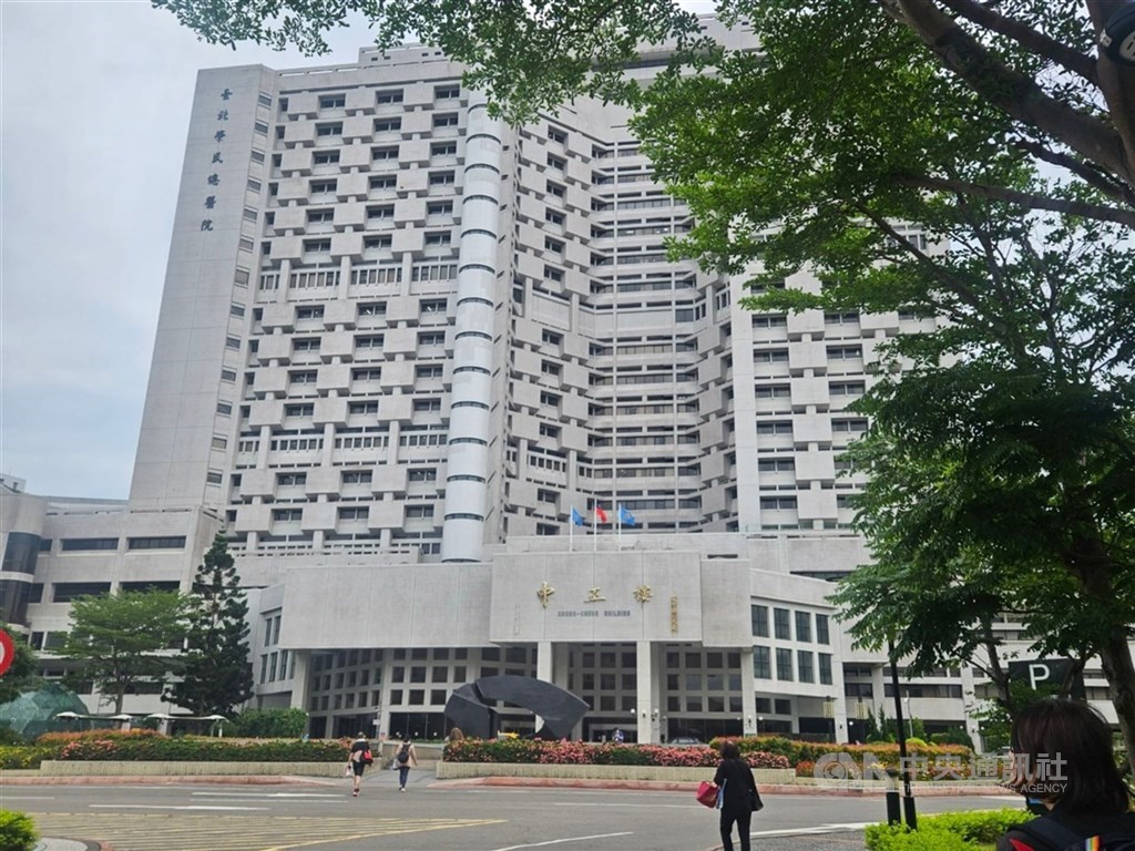 台北榮總。（中央社檔案照片）