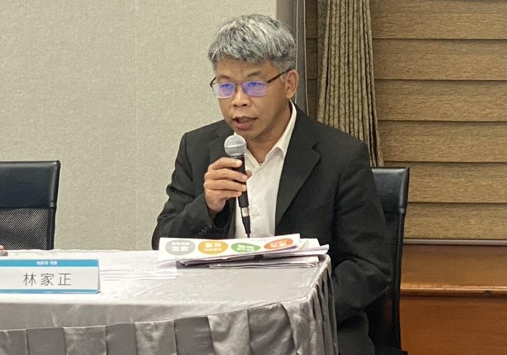內政部地政司長林家政 圖：林朝億/攝
