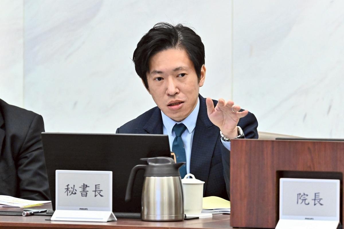 行政院秘書長張惇涵。 圖：行政院提供
