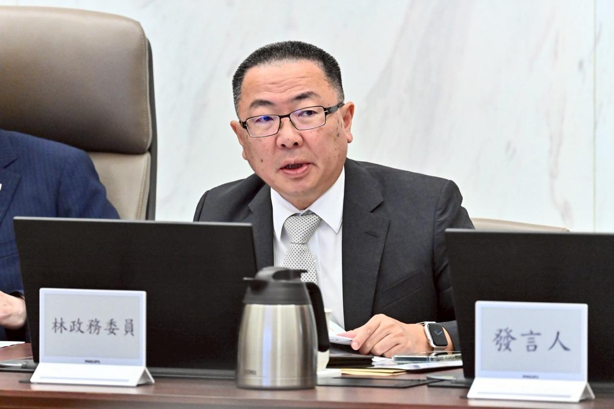 政務委員林明昕。 圖：行政院提供