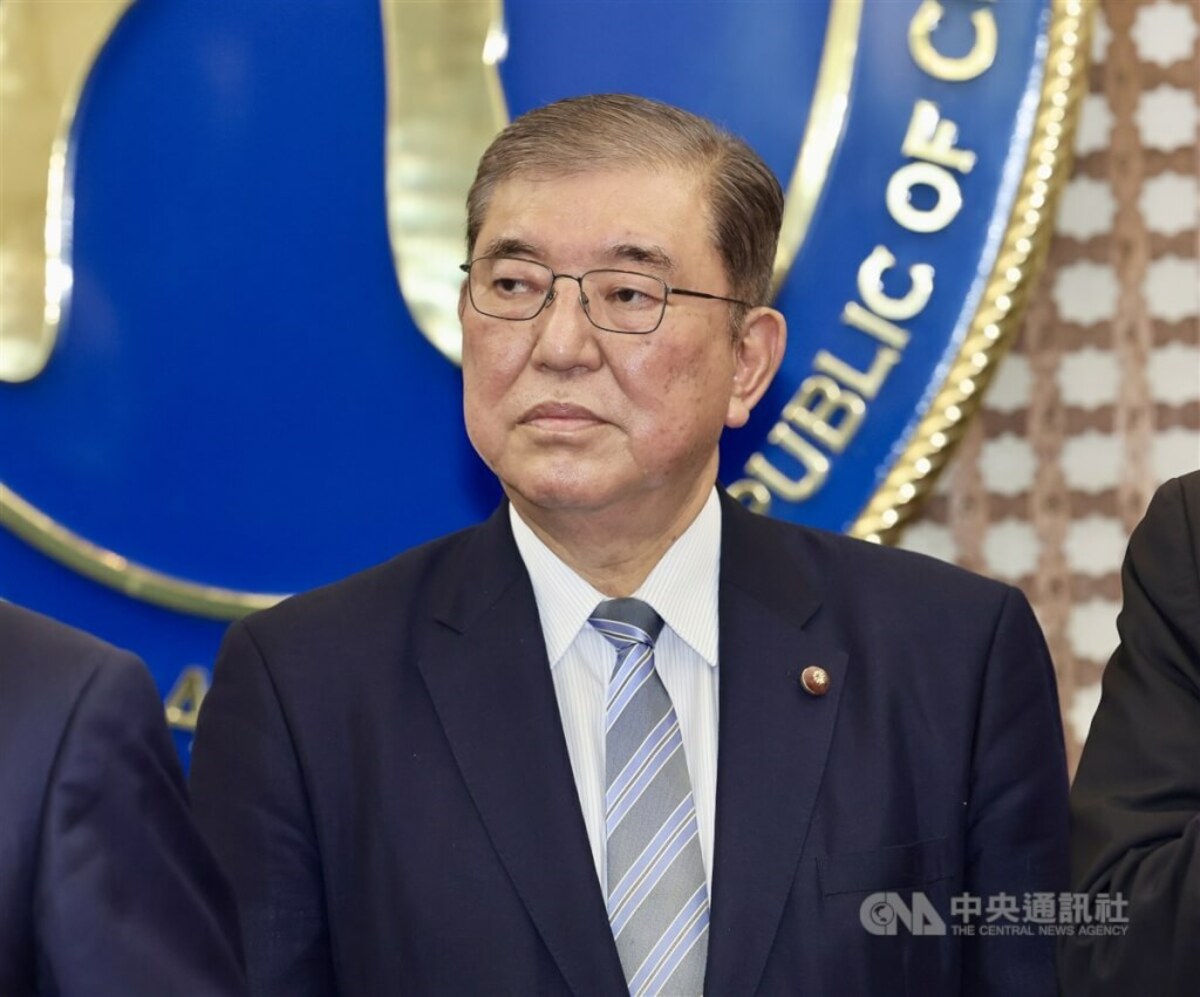 日本首相石破茂。（中央社檔案照片）