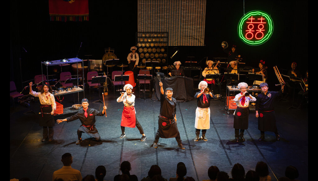 台灣國樂團將至捷克巡演，12、13日在捷克音樂博物館演出劇場音樂會「寶島辦桌」，讓觀眾感受準備盛宴時的繁忙與喜悅，以及台灣文化的生命力與溫度。（台灣國樂團提供）