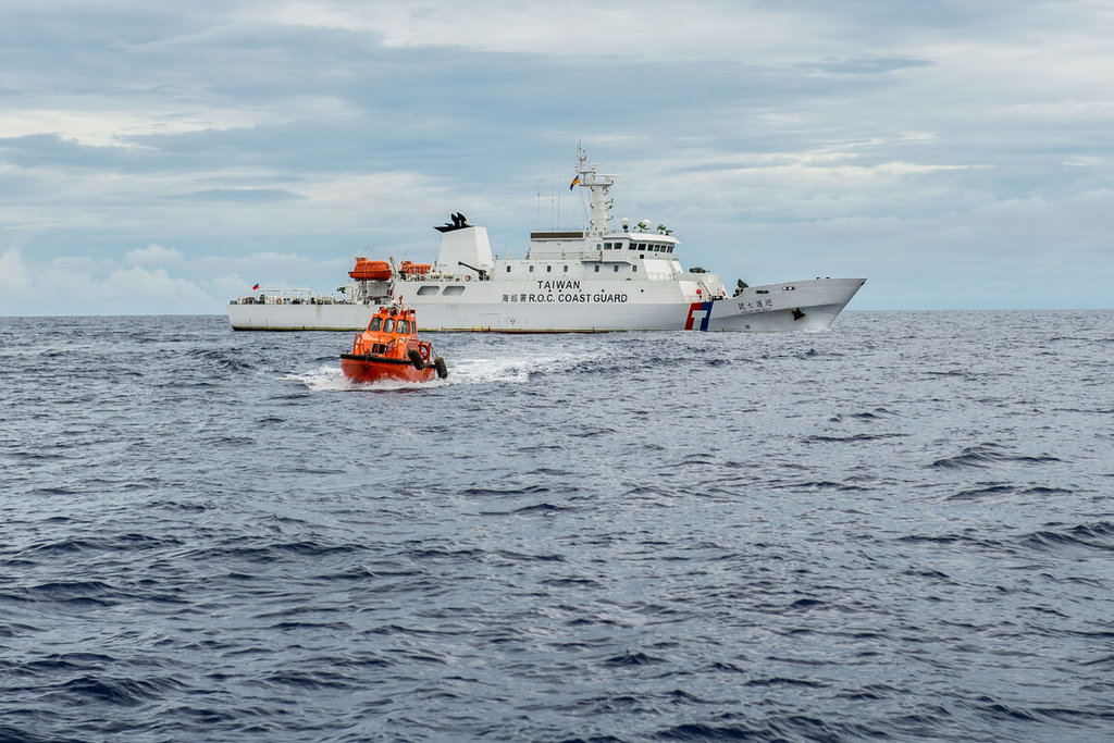 海洋委員會海巡署艦隊分署「巡護七號」8日完成今年第2次遠洋公海漁業巡護任務，上午順利返抵高雄港。（海洋委員會海巡署艦隊分署提供）中央社記者張已亷傳真　114年9月8日