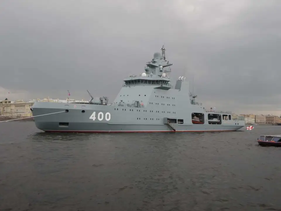 「伊萬·帕帕寧」號巡邏艦。 圖：翻攝自 騰訊網