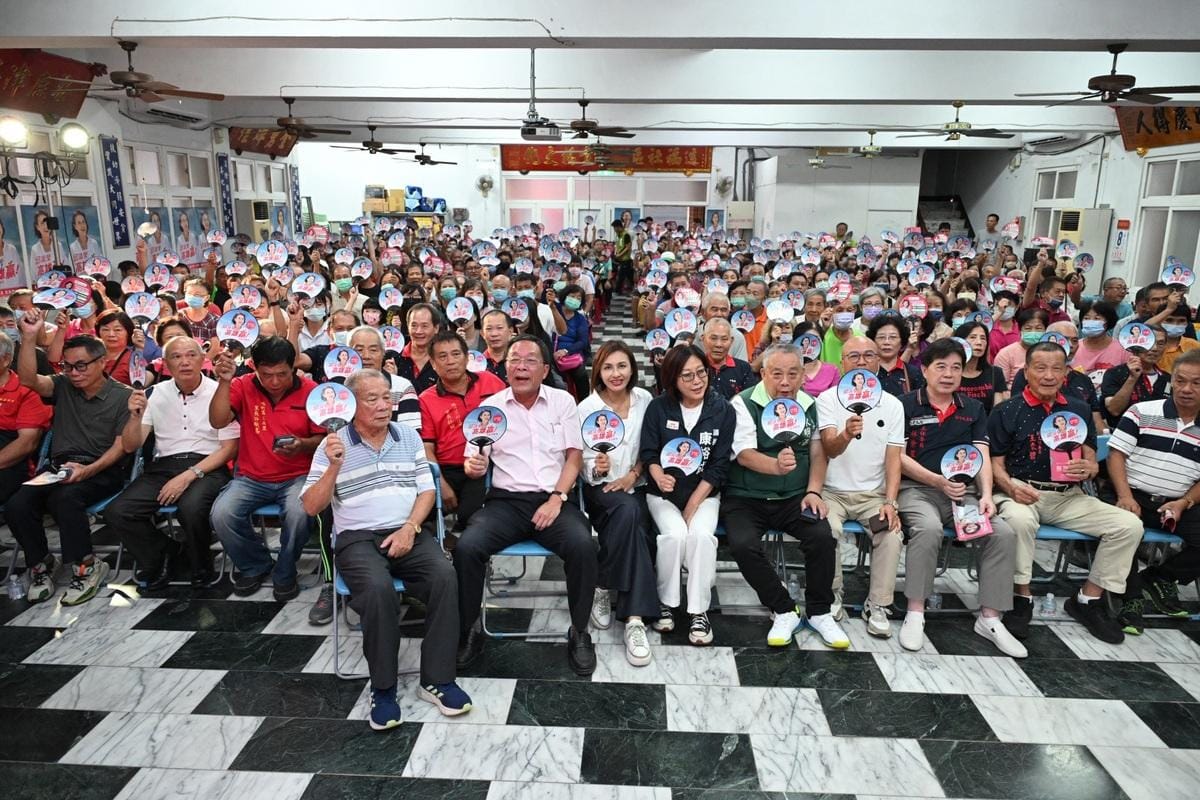 邱議瑩路竹「傾聽共贏」座談會，現場湧入近500名鄉親力挺。 圖：邱議瑩辦公室/提供