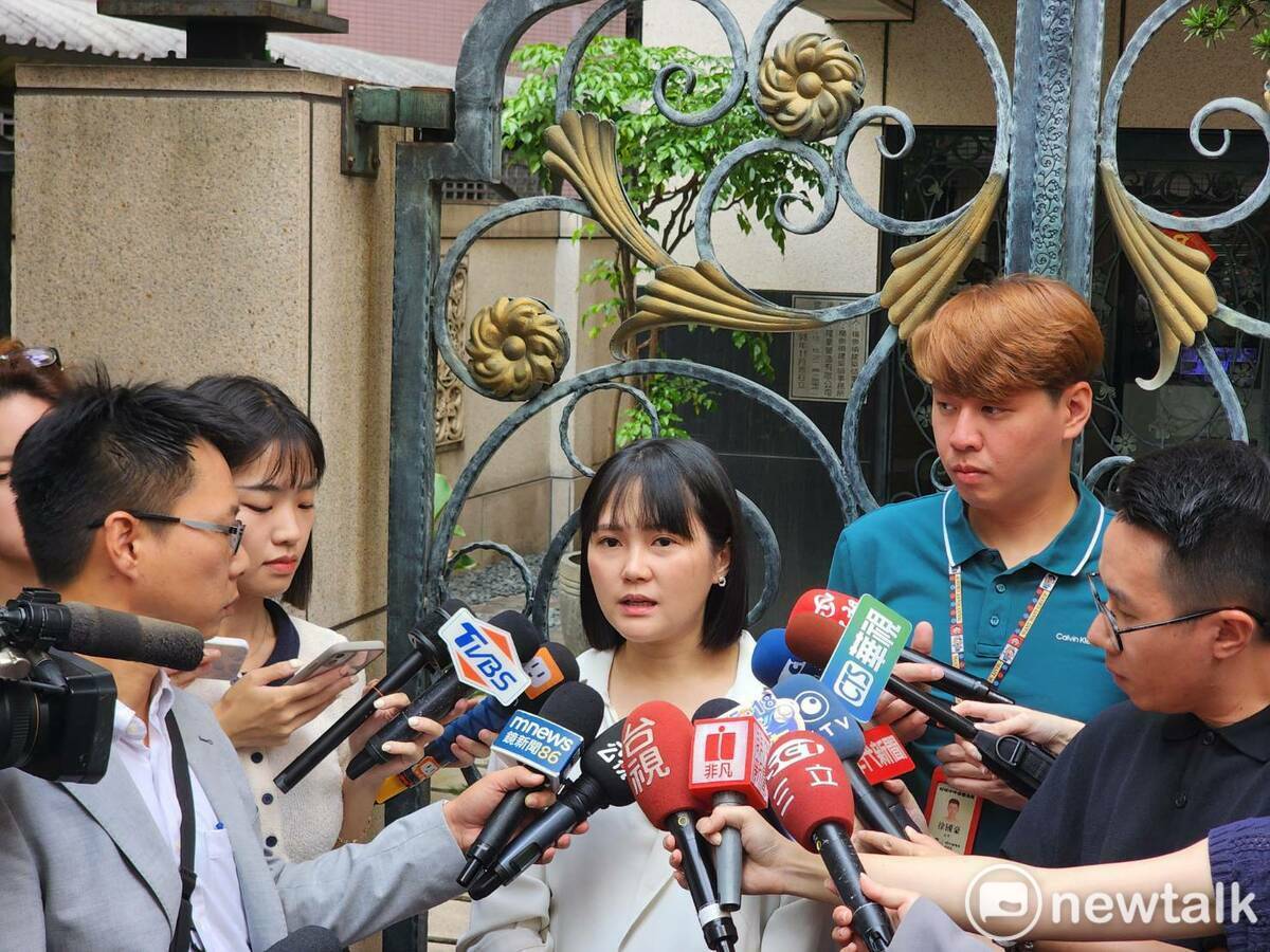 民眾黨發言人吳怡萱。 圖：周煊惠 / 攝（資料照）