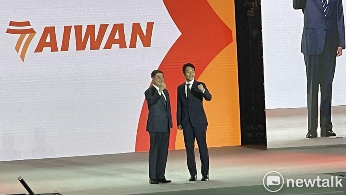 運動部長李洋、行政院長卓榮泰。 圖：高逸帆／攝