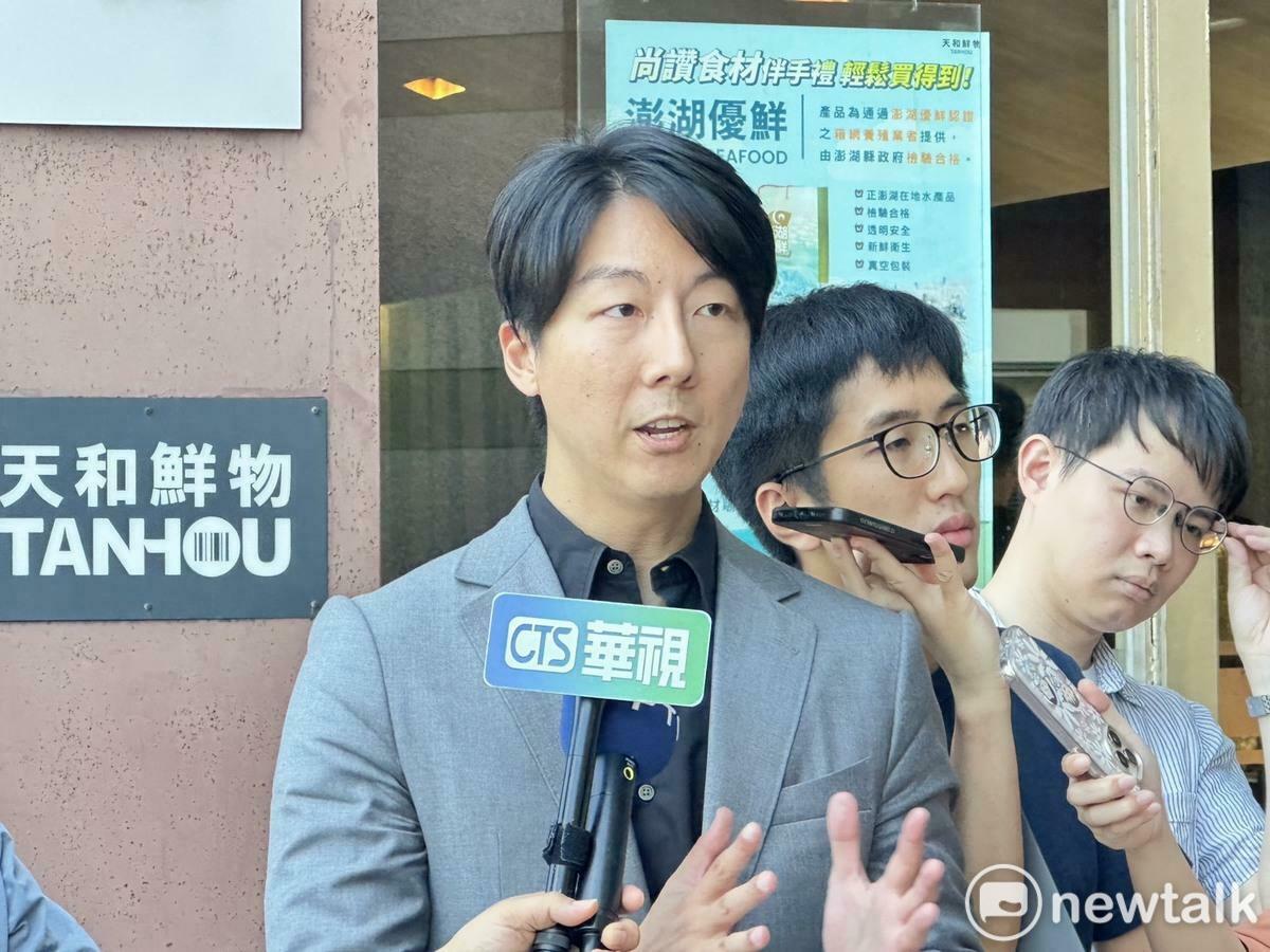民進黨發言人吳崢說明選對會確認三大原則。 圖：高逸帆／翻攝