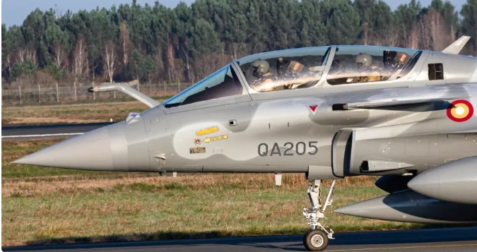 卡達F-15QA戰機。 圖 : 翻攝自雷姊的機械空間