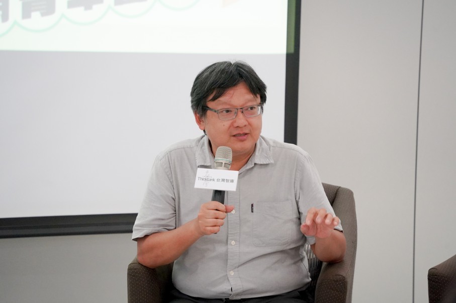前自由亞洲電台駐台記者／前亞洲事實查核實驗室主任李志德。 圖：Y’s Day「週三青年日」提供