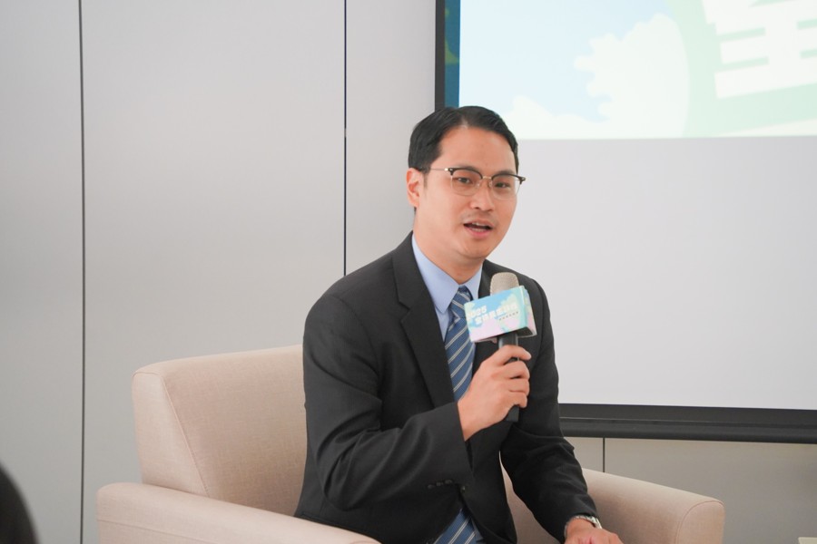 淡江大學國際事務與戰略研究所助理教授馬準威。 圖：Y’s Day「週三青年日」提供