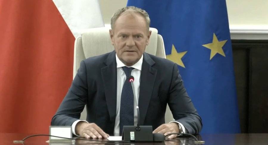 波蘭總理唐納德·圖斯克（Donald Tusk）。 圖：翻攝自Ｘ／NOELREPORTS