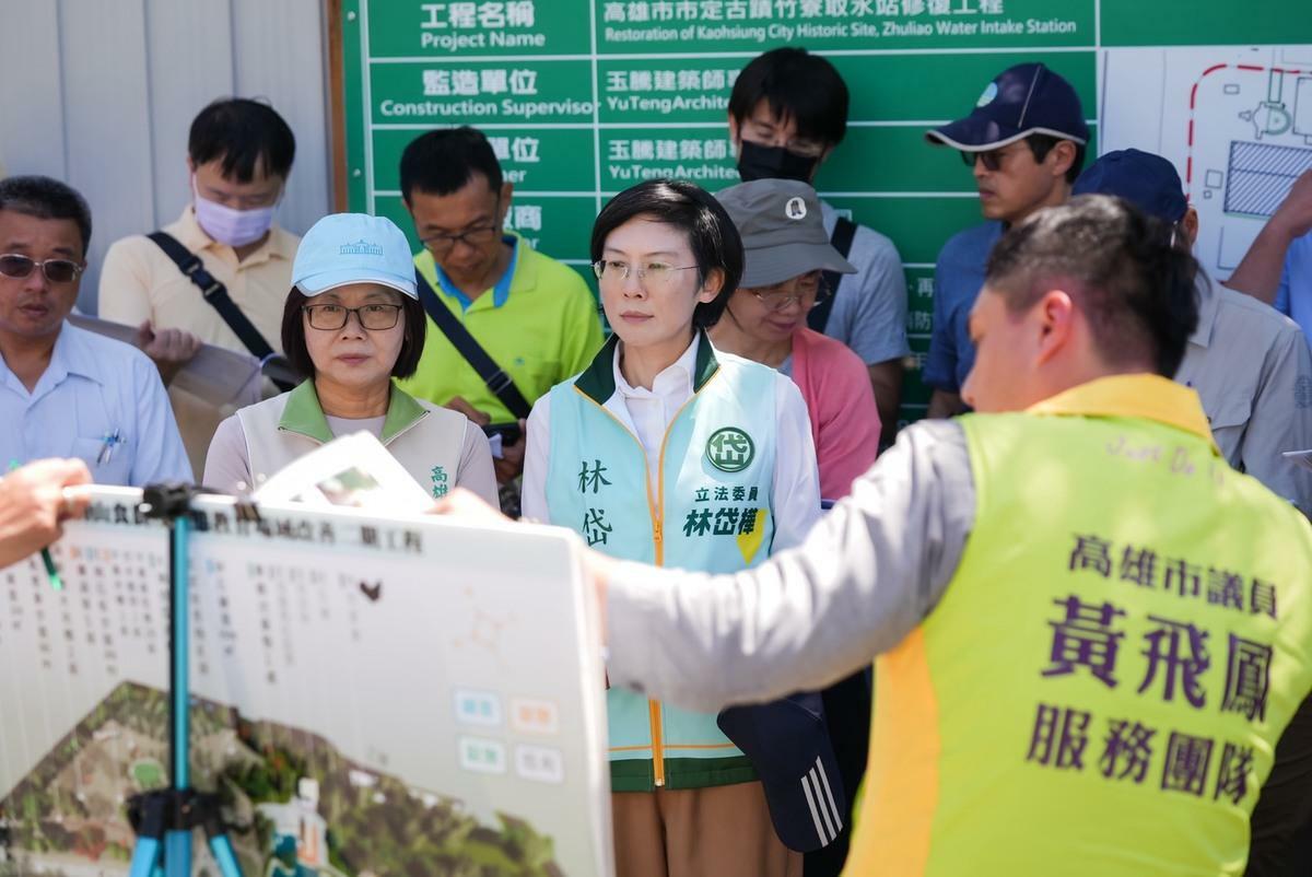 林岱樺(右二)呼籲中央正視東高雄觀光串連的重要性。 圖：林岱樺辦公室/提供