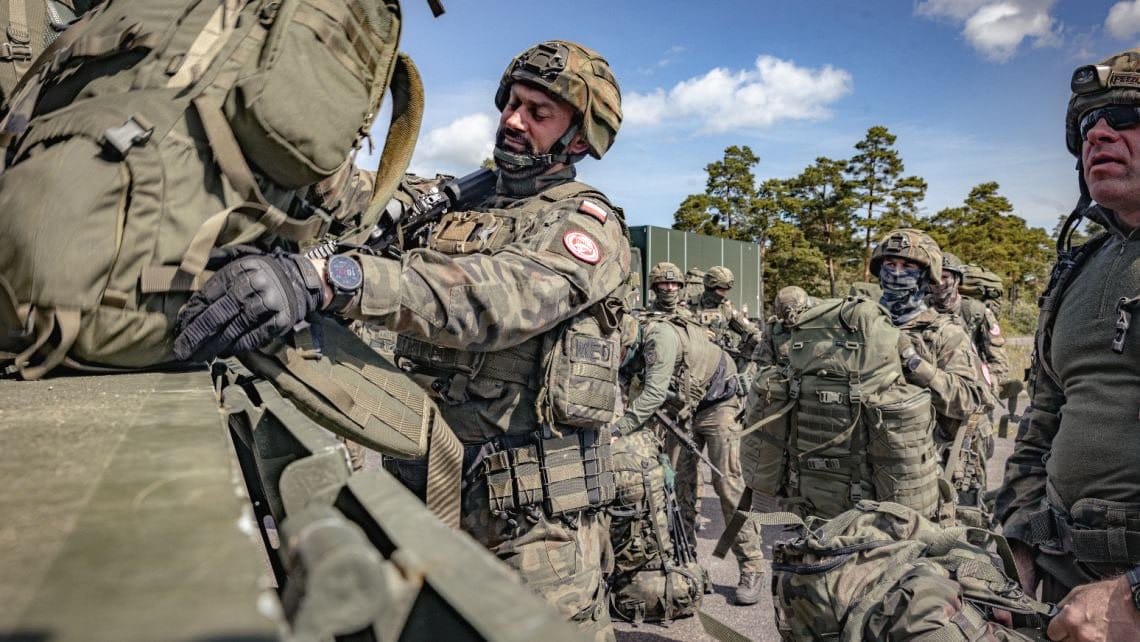 為應付俄羅斯軍隊的擴張，北約東翼的緊張局勢正一步步逼近臨界點。 圖:翻攝自X帳號@jurgen_nauditt