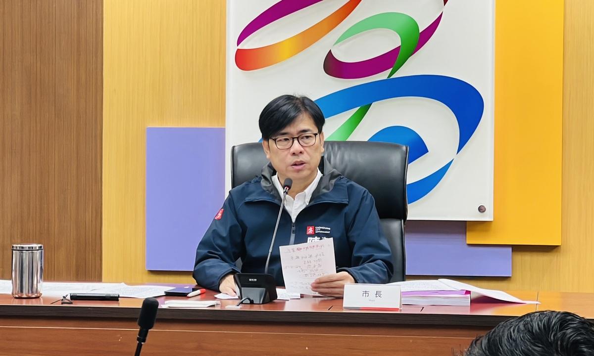 高雄市長陳其邁。 圖：高雄市政府/提供（資料照）