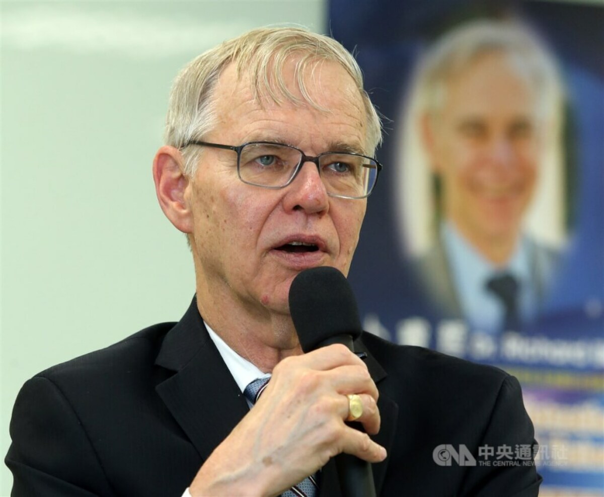 AIT前理事主席卜睿哲。（中央社檔案照片） 圖：中央社提供