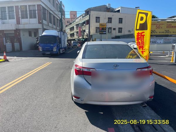 彰化鹿港原本的停車天堂卻頻頻遭警方開罰。 圖：警方提供