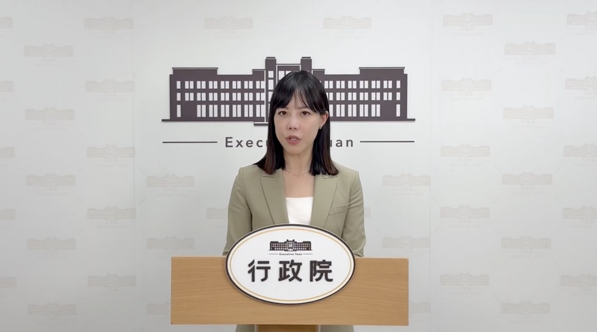 行政院發言人李慧芝說，相信台北跟台中在獲得中央大幅挹注之後，都能夠好好照顧市民。 圖：行政院提供