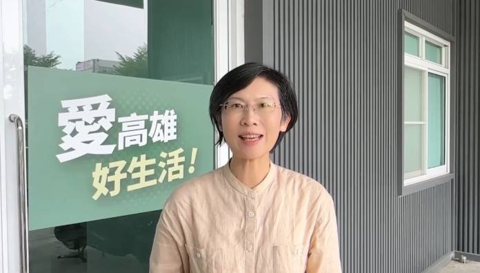 針對2026高雄市長初選最新民調，林岱樺感謝鄉親支持，她仍在領先群中。 圖：孫家銘翻攝