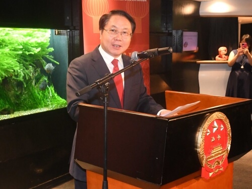 中國駐丹麥大使王雪峰。 圖：取自中國外交部網頁mfa.gov.cn
