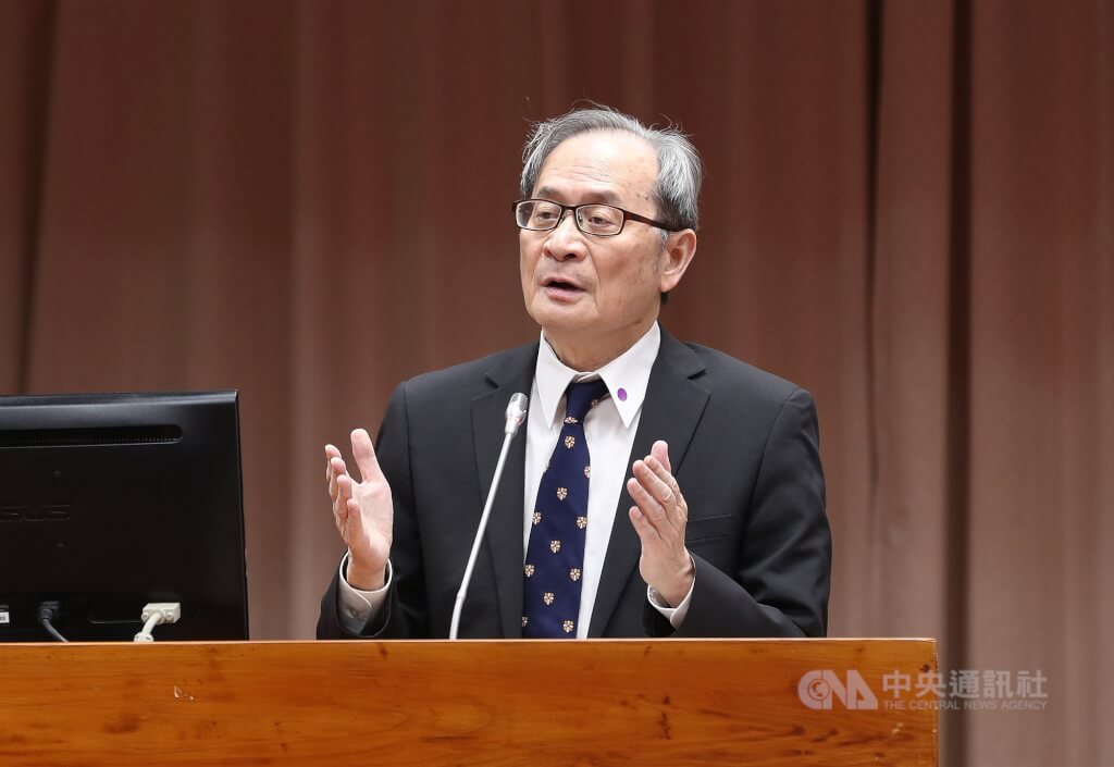原能會前主委謝曉星。（中央社檔案照片）