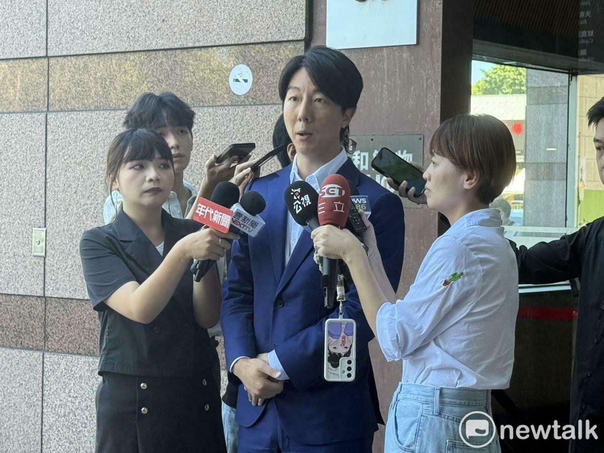 吳崢說，蔣萬安可以多跟徐國勇交流。 圖：高逸帆／攝