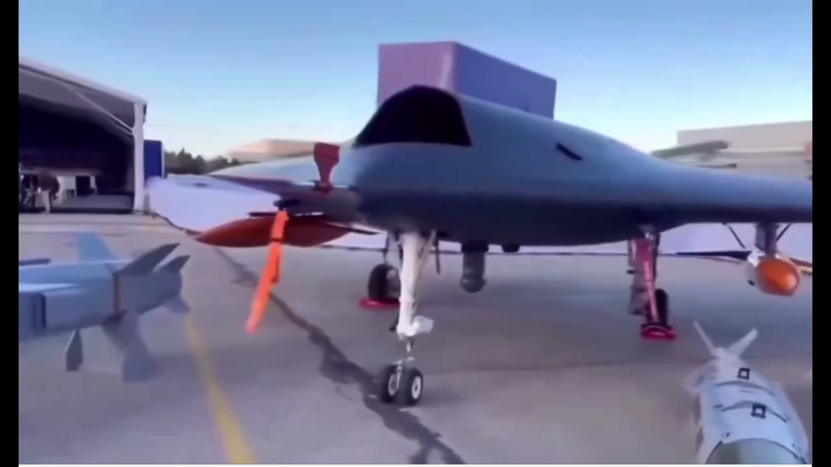 土耳其將引進ANKA-3隱形轟炸機無人機，被稱為「土耳其B-2」。 圖:翻攝自影片