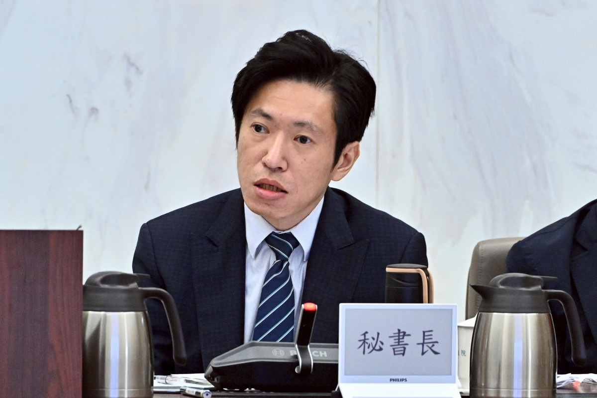 行政院秘書長張惇涵。（資料照片） 圖：行政院提供
