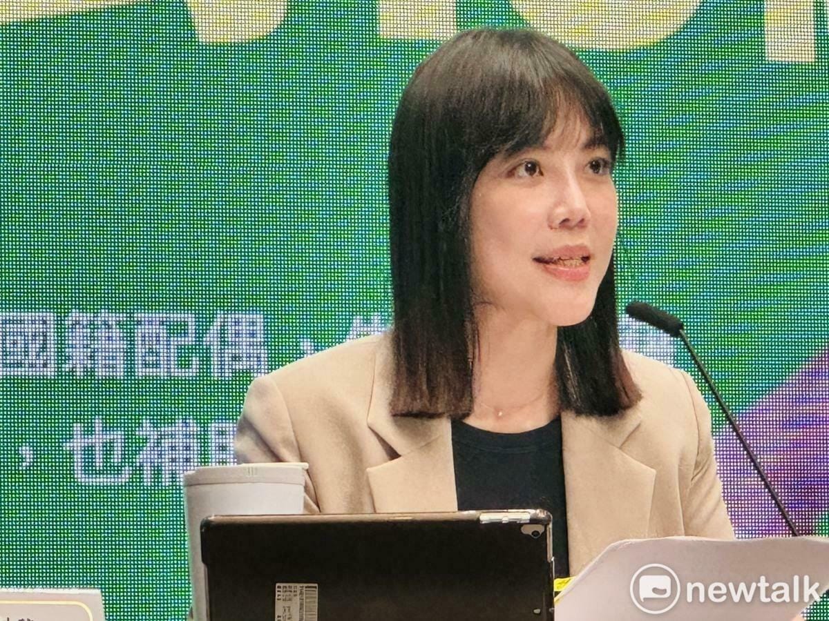 行政院發言人李慧芝。 圖：謝莉慧/攝
