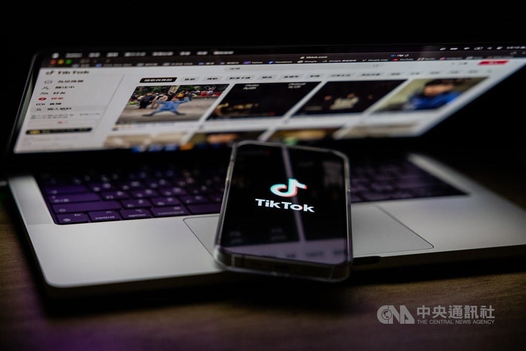 紐約時報分析，中國願意在TikTok上向美國讓步，因為中國希望在關稅、科技和台灣議題換取更多談判空間。(中央社檔案照片）