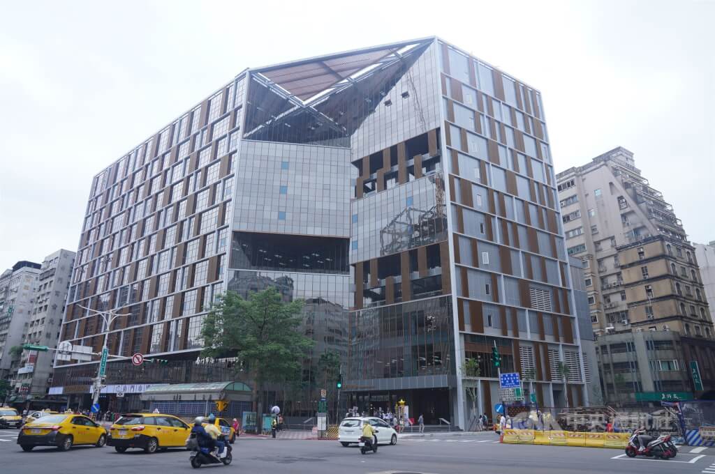 圖為台北市南門市場大樓。（中央社檔案照片）