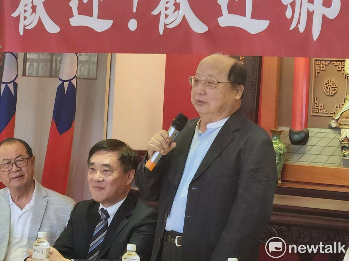 台中前市長胡志強力挺郝龍斌參選國民黨主席，更揚言中部將是郝龍斌的大票倉。 圖：黃建豪/攝