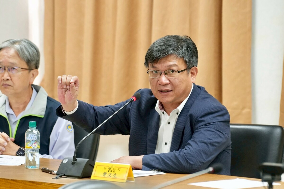 台電董事長曾文生 圖：民眾黨團提供