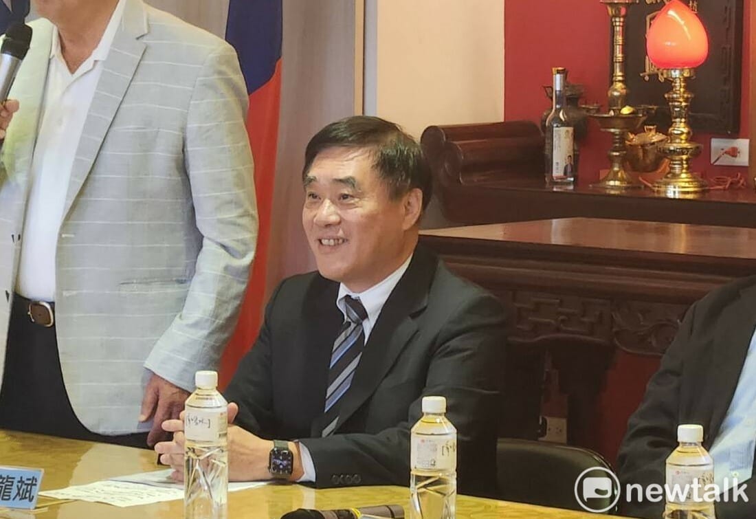 前台北市長、國民黨主席候選人郝龍斌。 圖：黃建豪/攝（資料照）