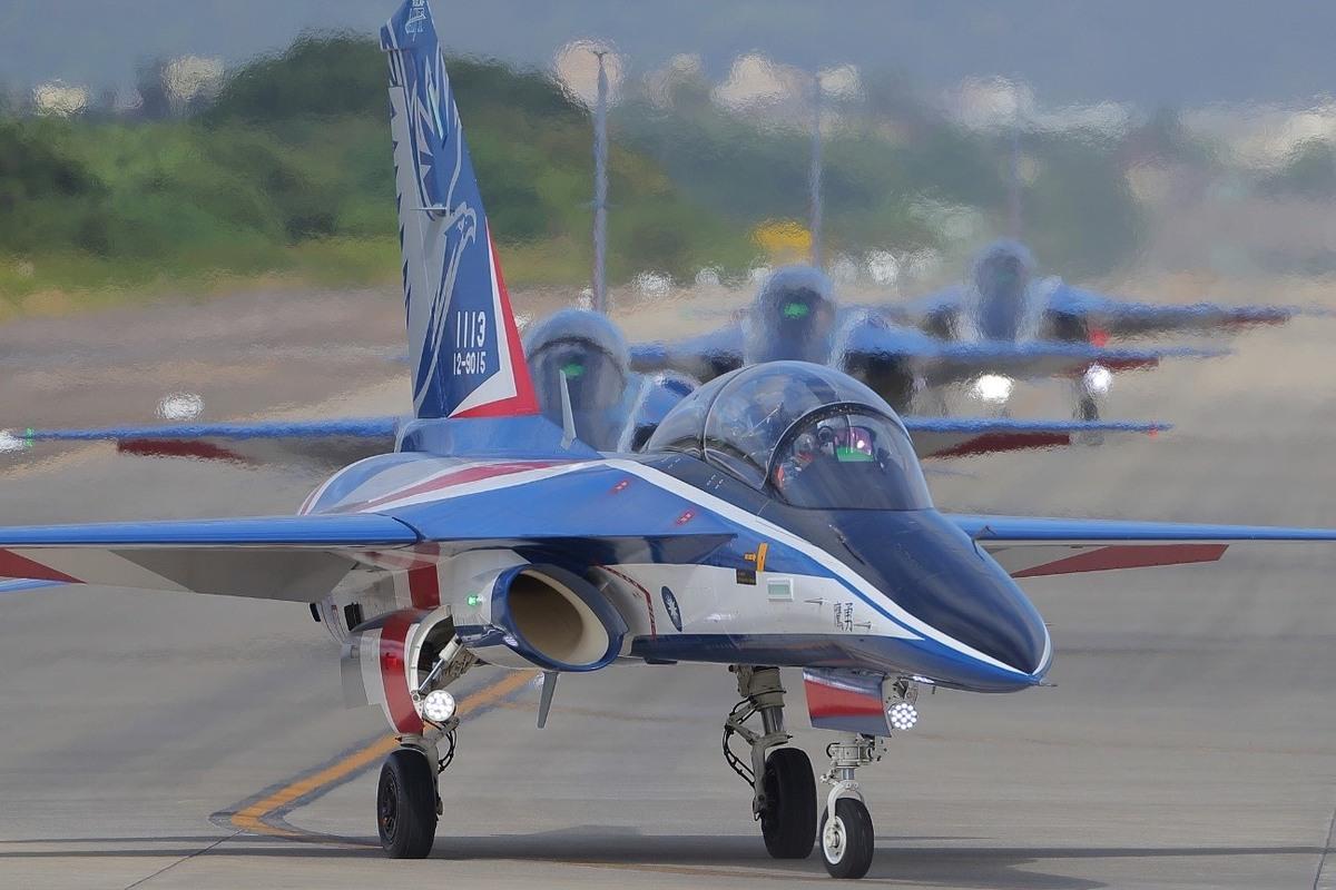 AJT勇鷹高級教練機。 圖：慶籌會提供