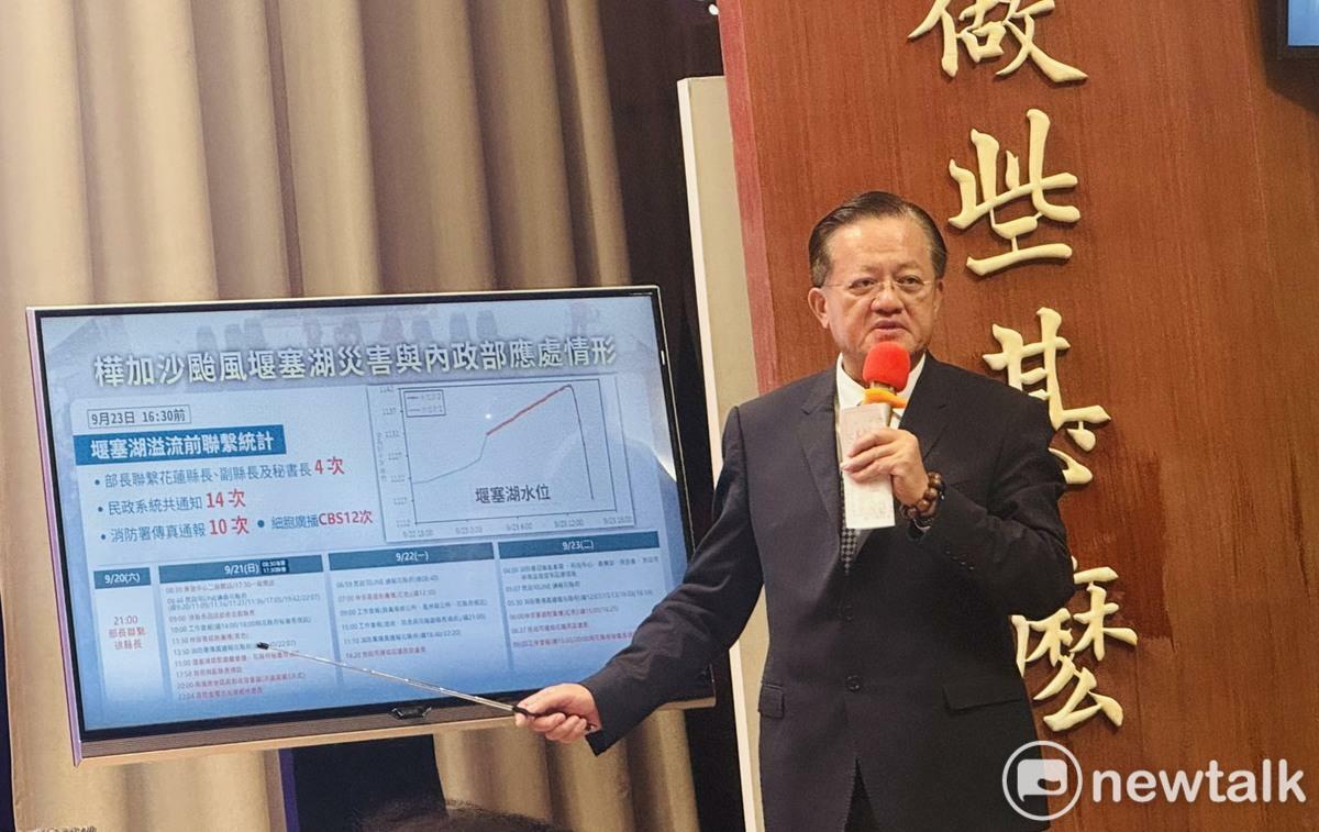 消防署長蕭煥章。 圖：謝莉慧/攝