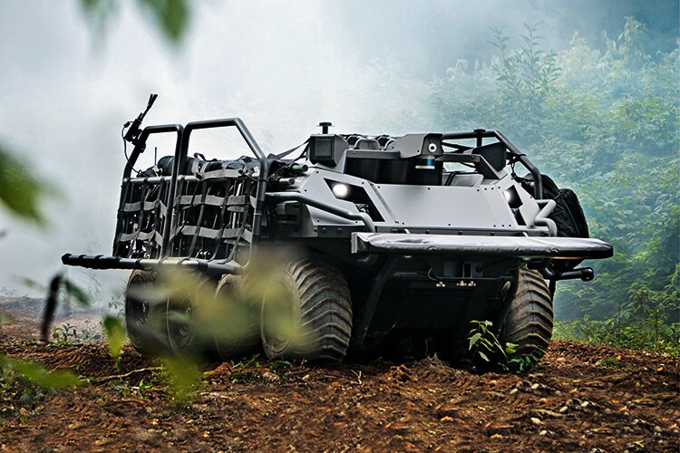 萊茵金屬加拿大公司（Rheinmetall Canada）近日宣布，其最新款「Mission Master」系列無人地面載具（UGV）在葡萄牙舉行的北約軍事演習中，成功進行一場極具創新性的測試。 圖：翻攝自 Rheinmetall